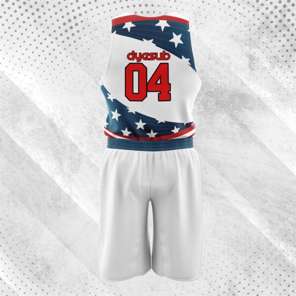 Sublimated Basketball Uniform - Image 2