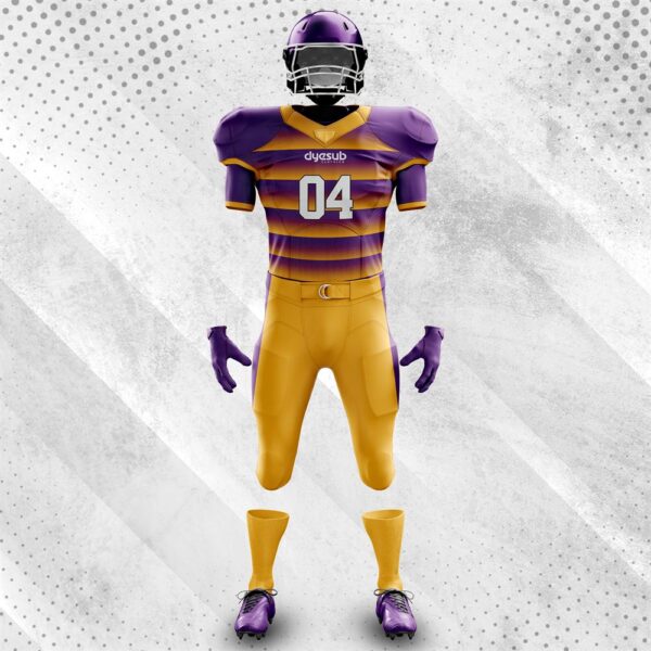 Sublimated American Football Uniform