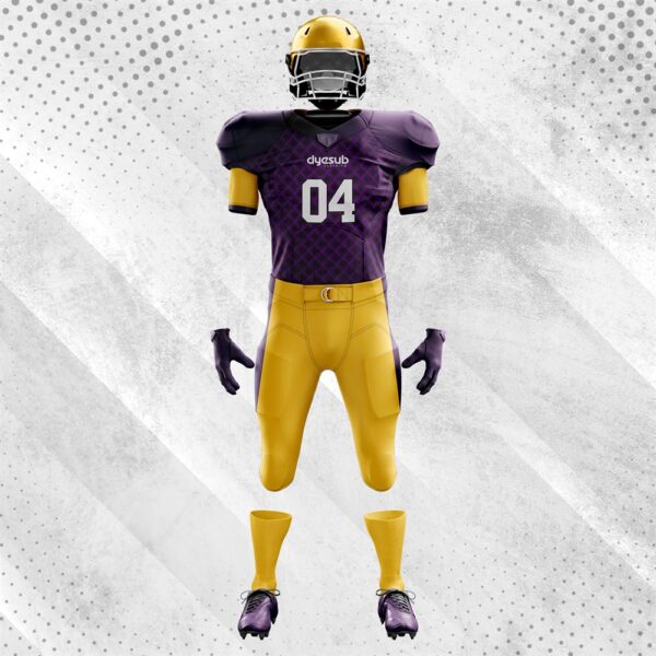 Sublimated American Football Uniform
